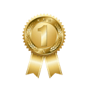 Number 1 Award Ribbon